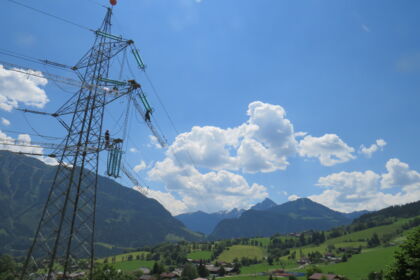 1:1 Seiltausch 220 kV Ltg. Tauern - Wei&szlig;enbach, System 221/222