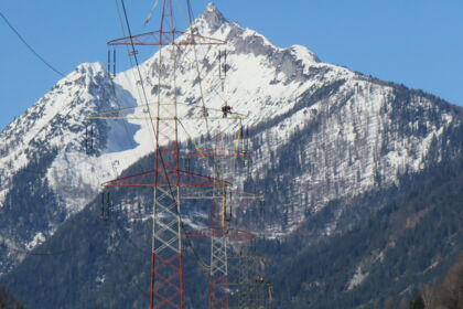 1:1 Seiltausch 220 kV Ltg. Tauern - Wei&szlig;enbach, System 221/222