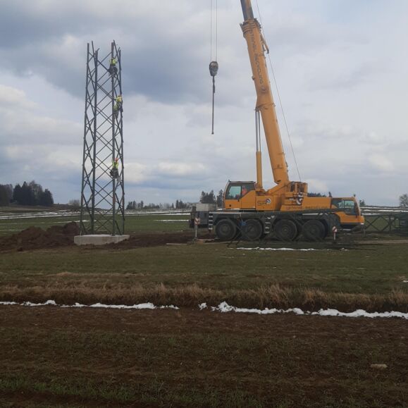 Neuerrichtung 110 kV Doppelleitung UW Gro&szlig; Gerungs &ndash; UW Gm&uuml;nd