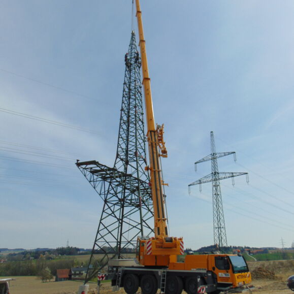 Neubau 110-kV Ltg. Ried - Raab Neubau 110-kV Ltg. Ried - Raab