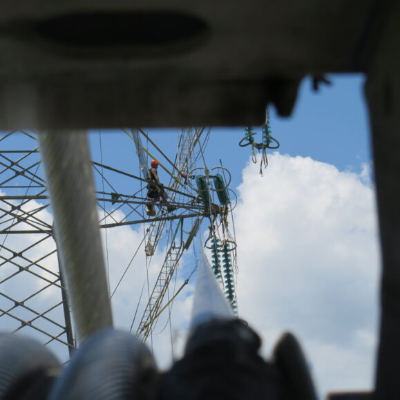 1:1 Seiltausch 220 kV Ltg. Tauern - Weißenbach, System 221/222 1:1 Seiltausch 220 kV Ltg. Tauern - Weißenbach, System 221/222